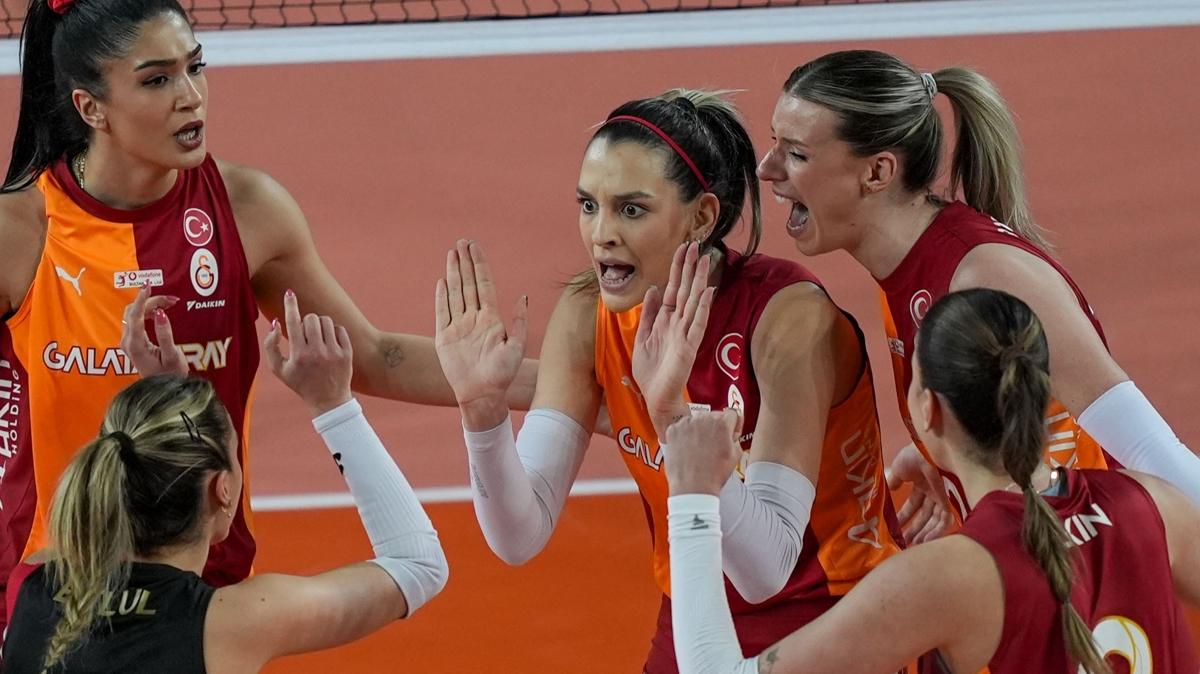 Galatasaray Daikin, CEV Kupas� finalinde yar�n �talya deplasman�nda