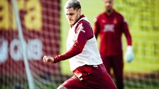 Galatasaray, Trabzonspor ma�� haz�rl�klar�n� s�rd�rd�