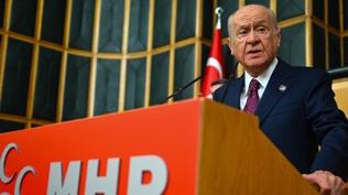 MHP Grup Toplant�s�! Bah�eli'den �nemli a��klamalar