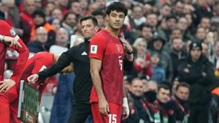 Ozan Kabak, 23 ma� sonra milli formayla ilk 11'de