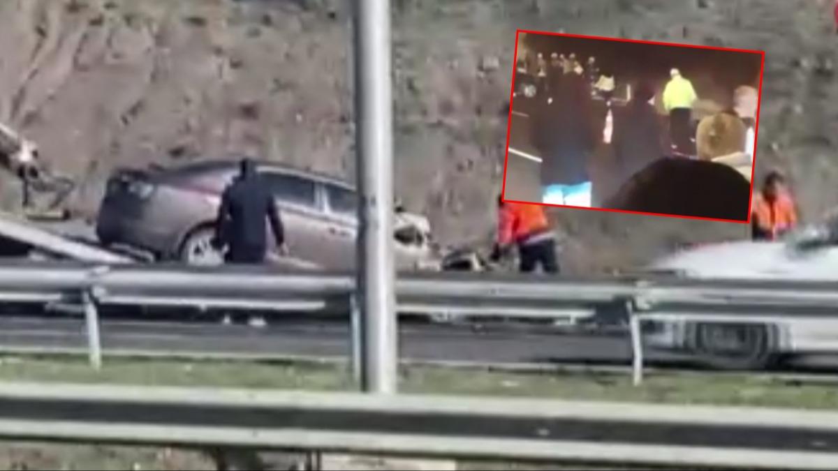 Ankara Kuzey �evre Yolu'nda feci kaza