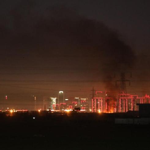 Irak'ta bir fabrikaya İHA saldırısı