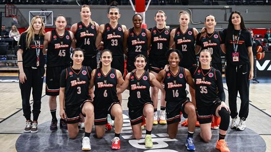 �BK Mersin deplasmanda kazand�: Finalde avantaj