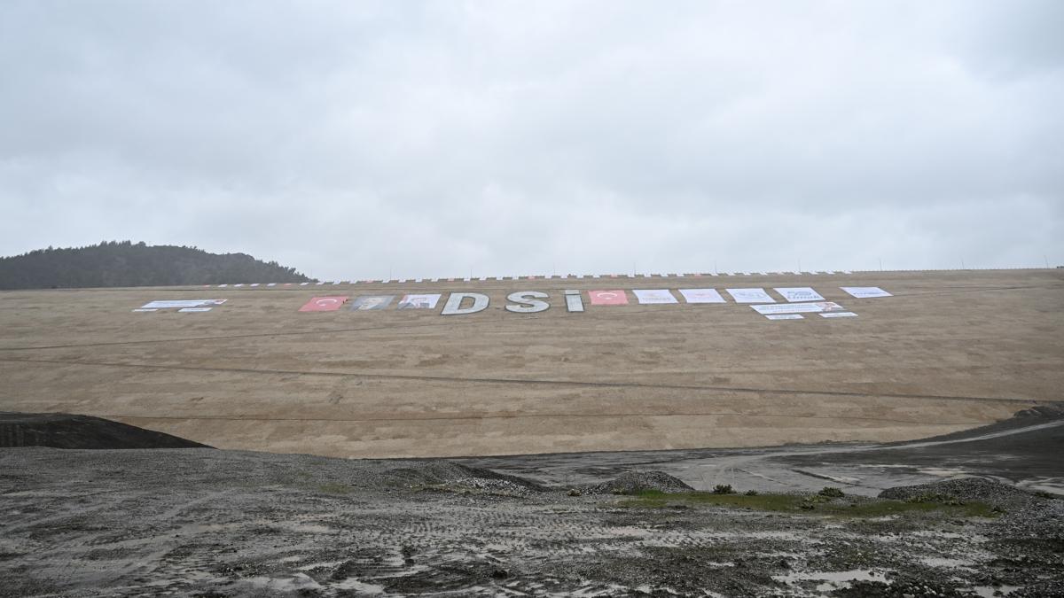 �etintepe Baraj�, Cumhurba�kan� Erdo�an'�n videokonferans y�ntemiyle kat�ld��� t�renle hizmete girdi