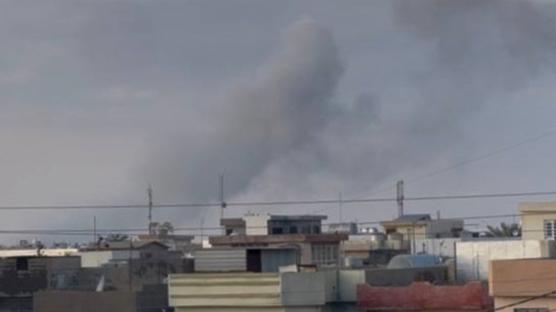 Ha�di �abi karargah�na hava sald�r�s�: Maddi hasar a��r