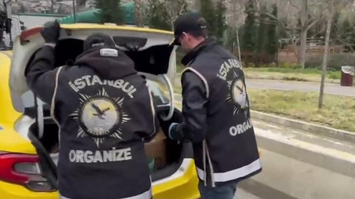 Taksi ve depoya bask�n