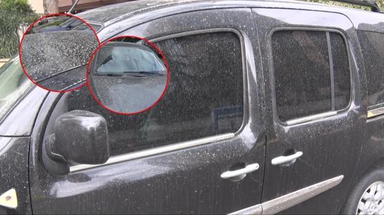 �stanbul'a ya�mur de�il �amur ya�d�: Toz bulutlar� kenti kaplad�