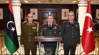 Libya Kara Kuvvetleri Komutan� T�rkiye'de