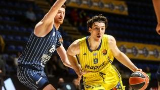 Anadolu Efes, Maccabi deplasman�nda kaybetti