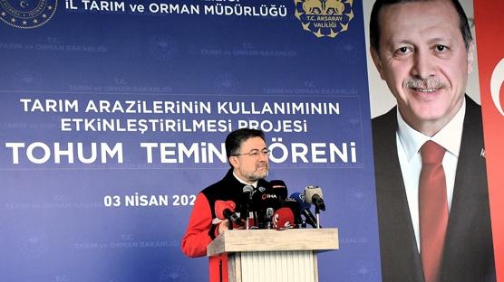 Bakan Yumakl�: Tohumlar�n �srail'den al�nd���na dair tezvirat� yapanlara kulak asmay�n