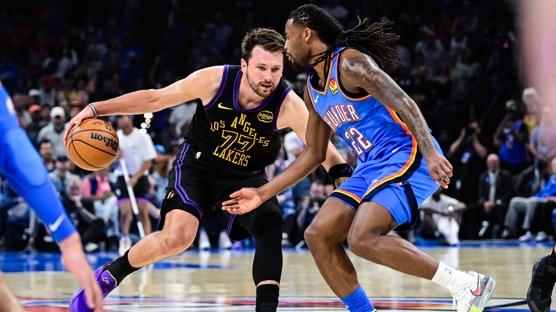Doncic sakatland�, Lakers Thunder kar��s�nda ��kt�