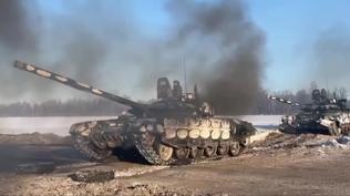 Rus g��lerinin ilerleyi�i s�r�yor! Ukrayna'da 7 yerle�im birimini ele ge�irdiler