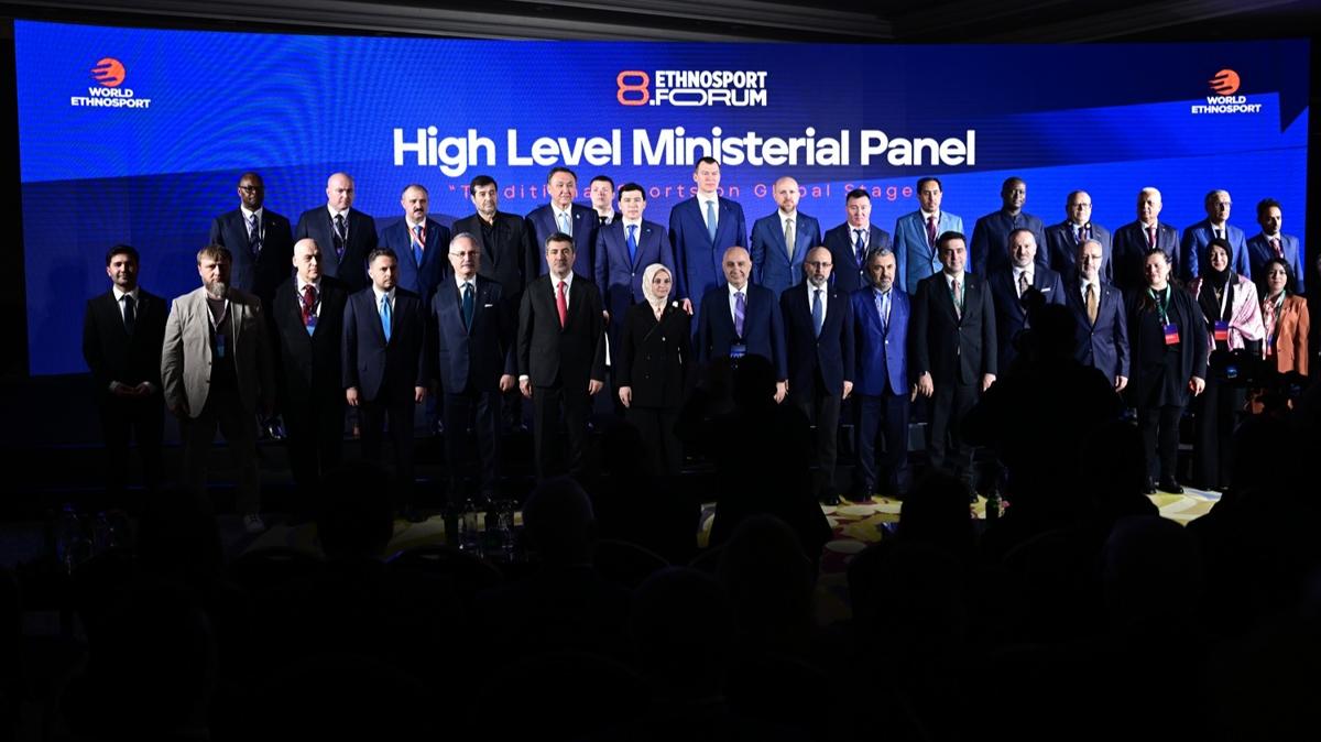 8. Etnospor Forumu ba�lad�... ''Ba� kurmak ve ilham vermek i�in buraday�z''