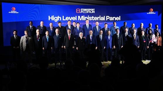 8. Etnospor Forumu ba�lad�... 'Ba� kurmak ve ilham vermek i�in buraday�z'