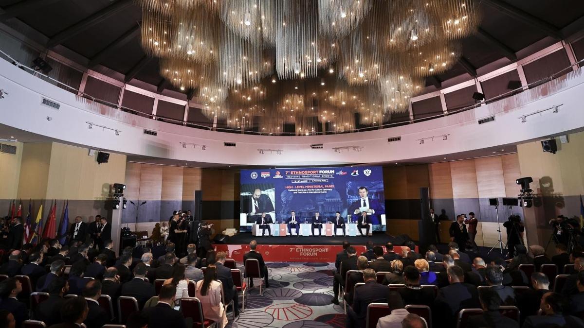 8. Etnospor Forumu ba�lad�... 'Ba� kurmak ve ilham vermek i�in buraday�z'