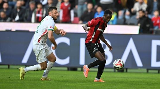 Gaziantep FK ile Alanyaspor yeni�emedi