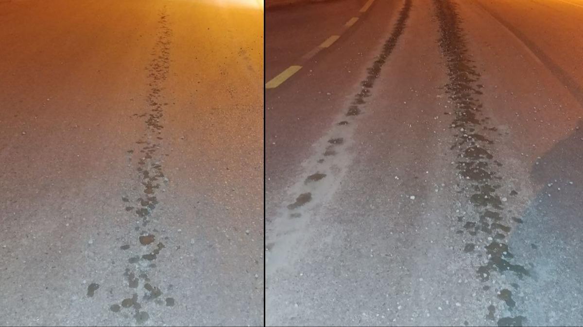 Yola beton döken miksere 191 bin lira ceza