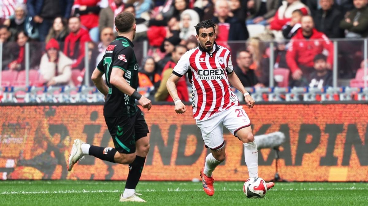 4 goll� ma�ta galip yok! Samsunspor ve Konyaspor yeni�emedi
