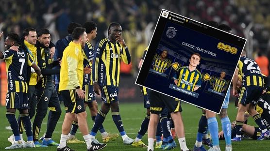 Fenerbah�e'den derbi sonras� �st �ste payla��mlar