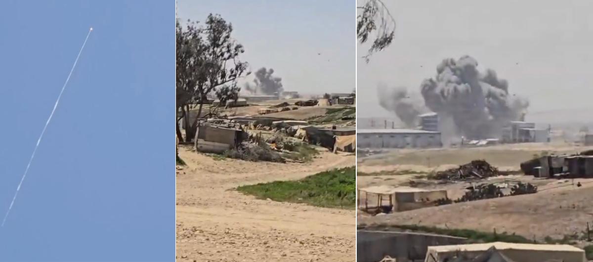 �srail alev alev! �ran misillemesi sanayiyi vurdu