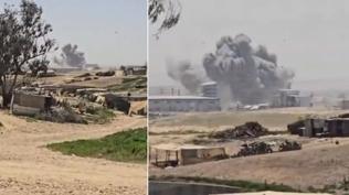 �srail alev alev! �ran misillemesi sanayiyi vurdu