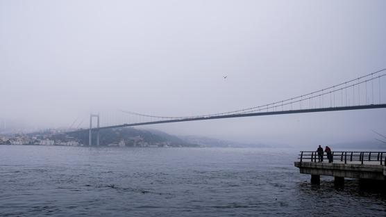 �stanbul'da sis etkili oluyor