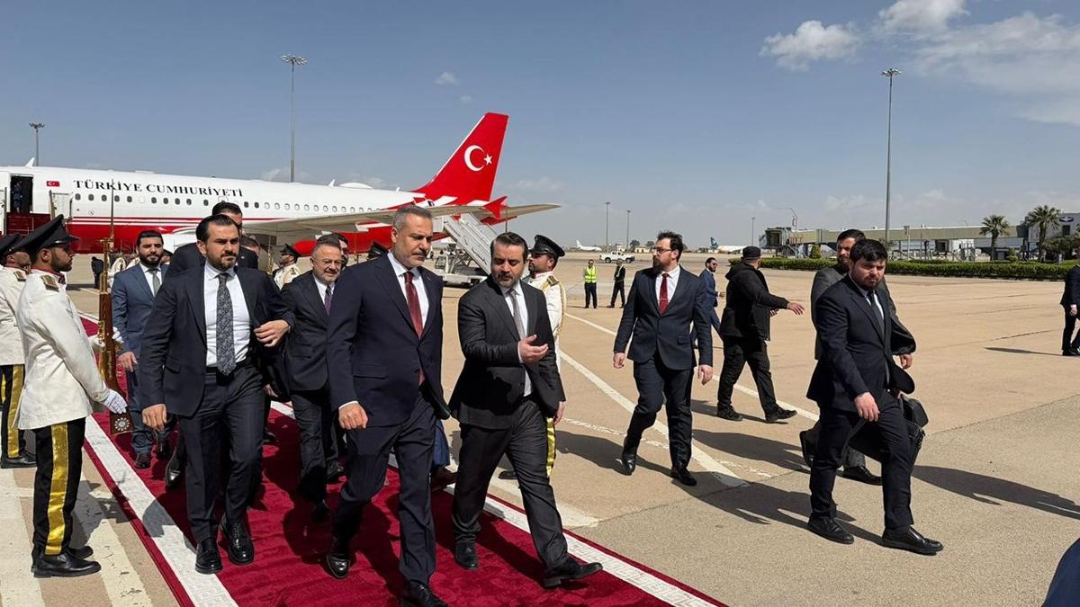 Bakan Fidan'dan Suriye'de diplomasi trafi�i