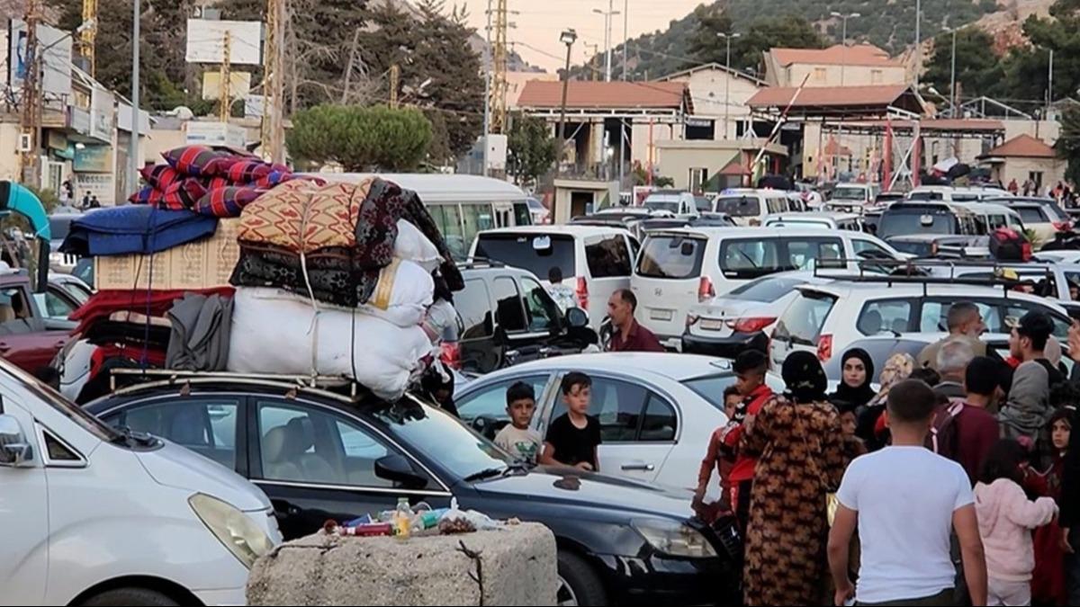 Lübnan'da yeni göç dalgası: İsrail tehdidi sonrası Kefr Hatta boşalıyor