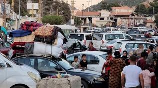 L�bnan'da yeni g�� dalgas�: �srail tehdidi sonras� Kefr Hatta bo�al�yor