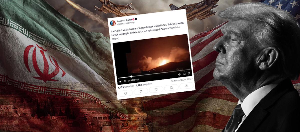 Trump, 'T�m b�lge cehenneme d�n���r' g�zda��n� kulak ard� etti: Devasa sald�r�yla ortadan kald�rd�k