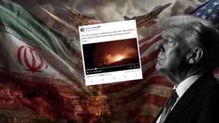 Trump, 'T�m b�lge cehenneme d�n���r' g�zda��n� kulak ard� etti: Devasa sald�r�yla ortadan kald�rd�k