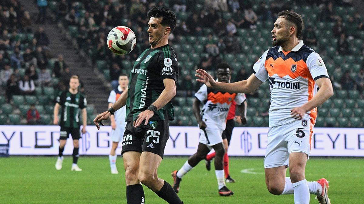 Kocaelispor ile Ba�ak�ehir'den sessiz ma�