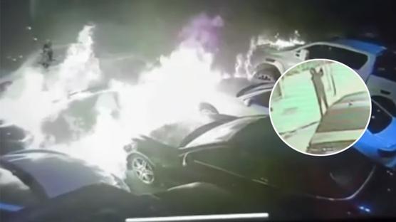 L�ks ara�lar� b�yle ate�e verdi