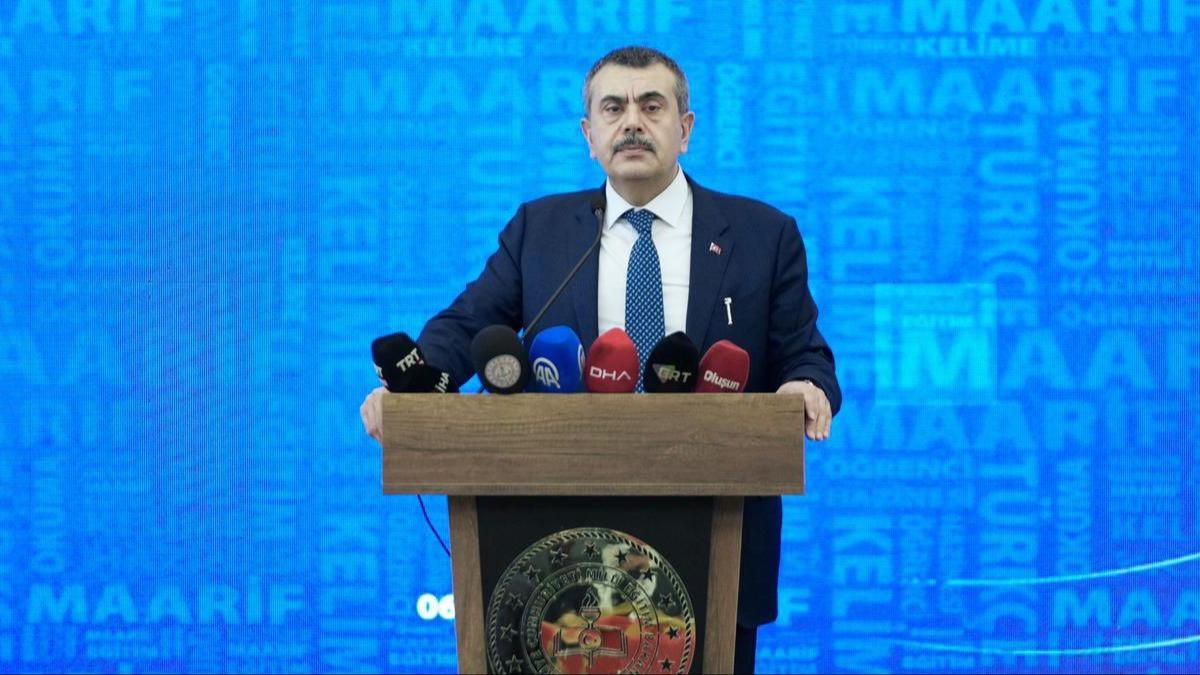 Bakan Tekin'den Türkçe vurgusu: Ana dil becerisi son derece önemli