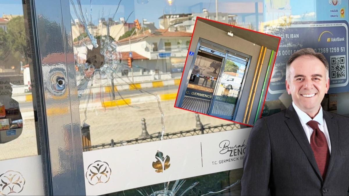 Görev yaptığı belediye binasını kurşunladı