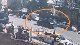 Drift atarken yayaya �arpt�! 17 ya��ndaki �ahsa 226 bin lira ceza kesildi