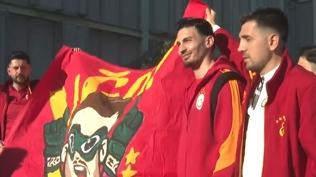 Galatasaray, Göztepe maçı için İzmir'de