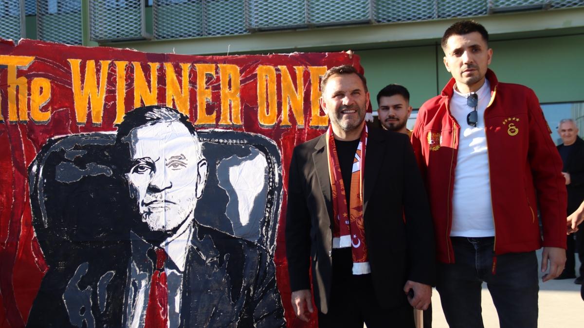 Galatasaray, Göztepe maçı için İzmir'de