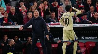 Hansi Flick'ten Lamine Yamal a��klamas�: Onu koruyaca��m