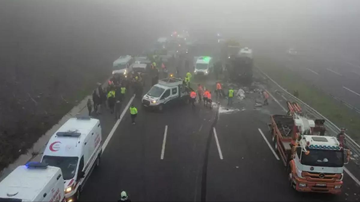 Kuzey Marmara Otoyolu'nda can pazar�! 11 ki�inin �ld��� kazaya ili�kin yarg�lama