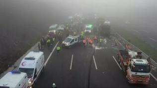 Kuzey Marmara Otoyolu'nda can pazar�! 11 ki�inin �ld��� kazaya ili�kin yarg�lama