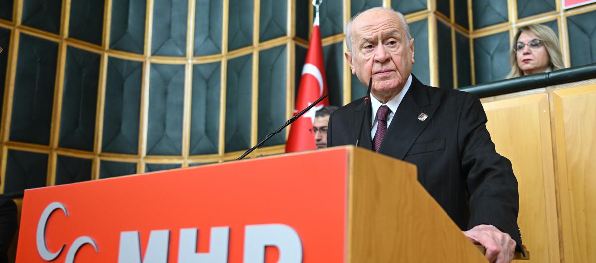 #CANLI MHP Lideri Bah�eli'den a��klamalar