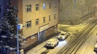 Ardahan ve Tunceli'de kar yağışı etkili oldu