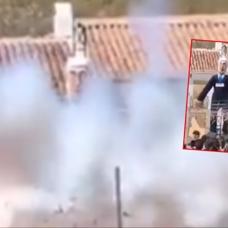 İspanya'dan İsrail'e alev topu : Netanyahu kuklası yakıldı