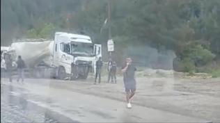 Isparta-Antalya karayolunda kaza