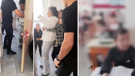 ��rencilerin g�z� �n�nde k�f�rler ya�d�rd�