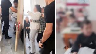 ��rencilerin g�z� �n�nde k�f�rler ya�d�rd�