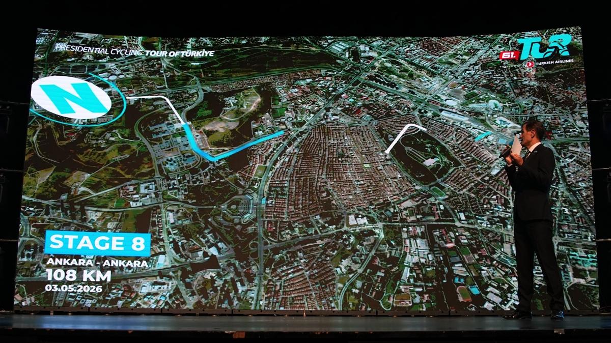 61. Cumhurba�kanl��� T�rkiye Bisiklet Turu'nun 2026 rotas� ve tak�mlar�n tan�t�m� yap�ld�