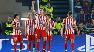 Atletico Madrid deplasmanda Barcelona'y� devirdi
