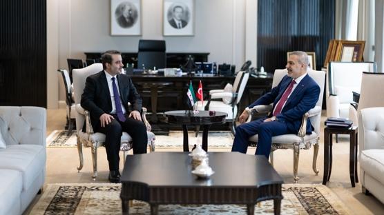 Bakan Fidan, Suriye D��i�leri Bakan� �eybani ile Ankara'da bir araya geldi